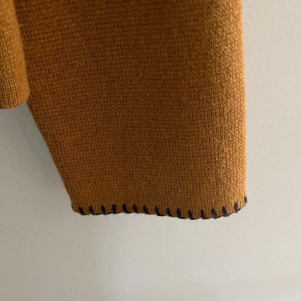 Pendleton Tan Embroidered Women's Cardigan - Picture 9 of 11